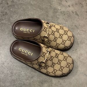 Gucci Black and Brown Leather Interior